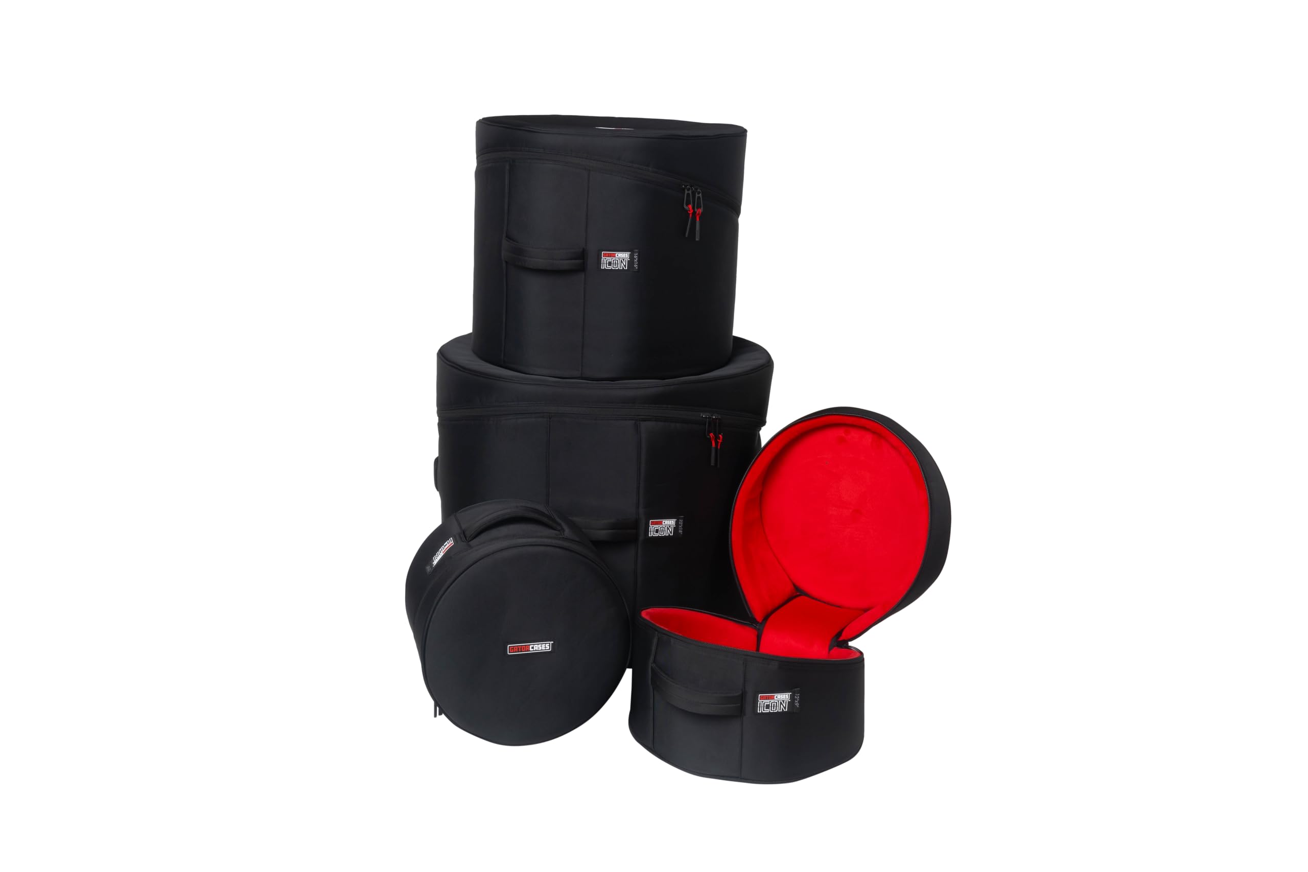 Amazon.com: Gator Cases ICON Series Premium 4-Piece Rock Drum Set